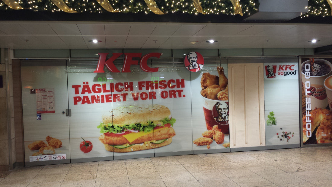 Folierung KFC-Filiale Köln