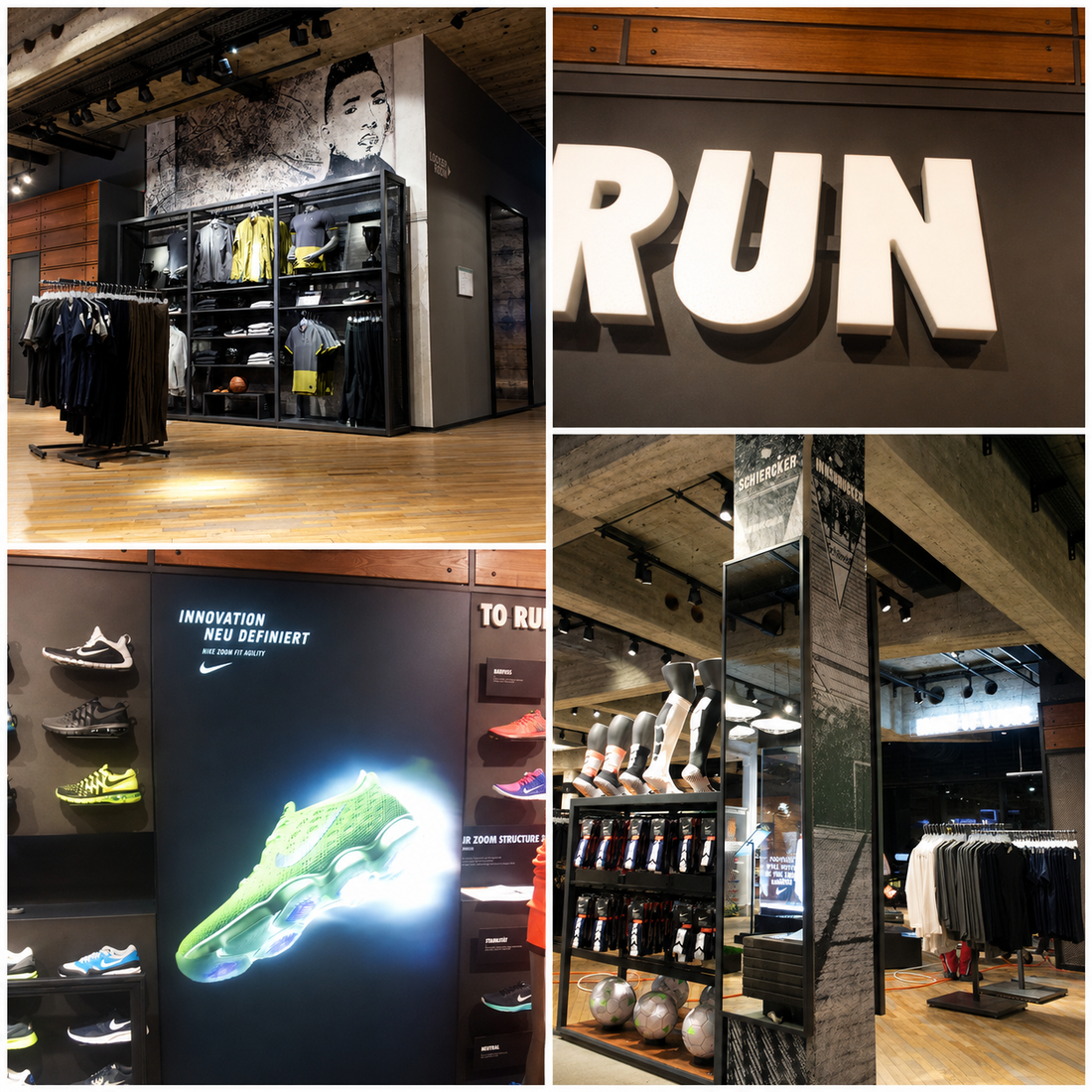 Umgestaltung Nike Flagshipstore Berlin