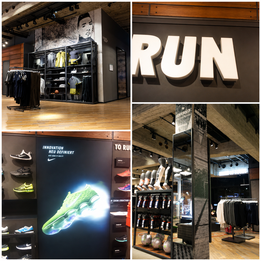 Umgestaltung Nike Flagshipstore Berlin