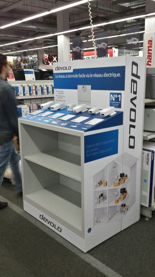 Verkaufsdisplay für WLAN Repeater