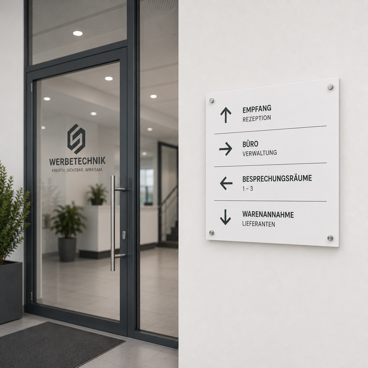 Hinweisschild