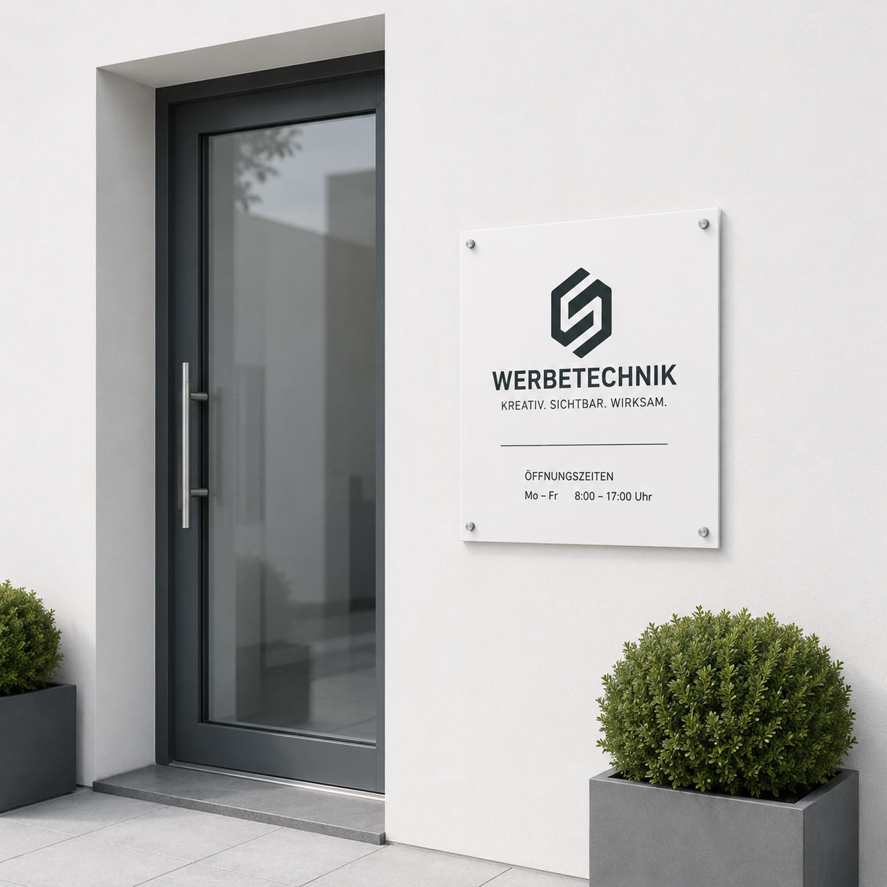 Werbeschild