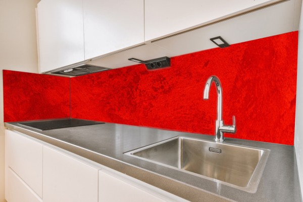 Küchenrückwand Rot Motiv 0161