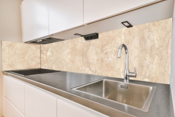Küchenrückwand Marmor creme Motiv 0181